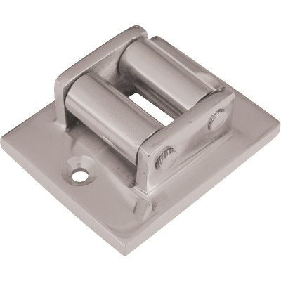 Guidacinghia A Rulli Fori Verticali Cottali Ottone Cromo Satinato Mm 45X60