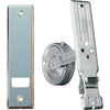 Avvolgitore Incasso + Placca Inox - Zincato I.Mm 185 Mt 12- 5 Pezzi