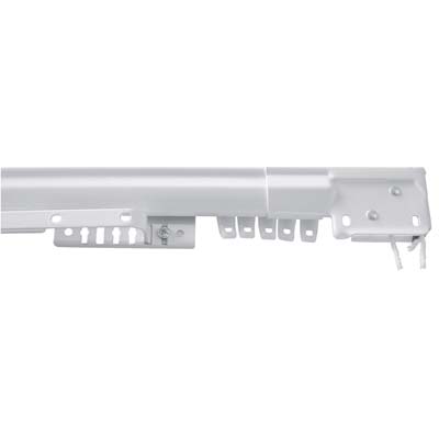 Scorritenda Estensibile Acciaio Vern Bianco Cm 213/400