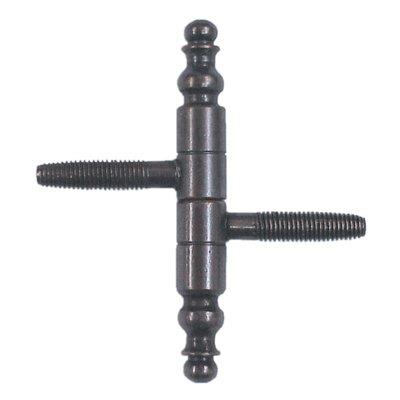 Cerniera Barocco Tipo Anuba - Acciaio Bronzato Mm 14- 10 Pezzi