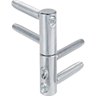 Cerniera Anuba 3D Agb Acciaio Zincato Mm 16