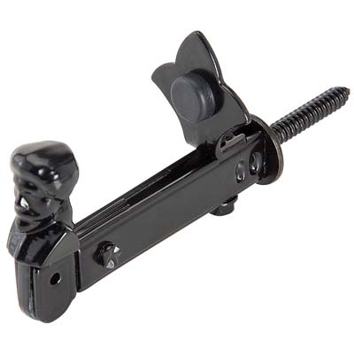 Nottola Fermapersiane Ad Omino Regolabile - Vern Nera + Fermo S.Mm 0/130- 5 Pezzi