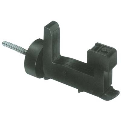 Nottola Fermapersiane Automatico Grillo - Plastica Nera Registrabile S.Mm 44/60 Vite Mm 120- 25 Pezzi