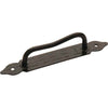 Maniglione X Portone Lancia - Vern Nero I.Mm 230- 4 Pezzi