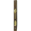 Catenaccio Incasso Legno A Leva Pesanti - Acciaio Bronzato Mm 16X13 Cm 15- 5 Pezzi