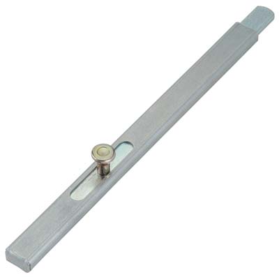 Catenaccio A Saldare Verticale 215 Combi - Zincato Mm 6X16 H.Mm 300- 5 Pezzi