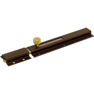 Catenaccio Traverso Ricoperto 32 Ibfm - Vern. Marrone Piastra Larga Mm 40 Mm 6X16 Cm 15- 10 Pezzi