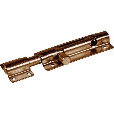 Catenaccio Portalucchetto Tondo Pesante 63 Ibfm - Bronzato Piastra Mm 40 Cm 10/15- 10 Pezzi