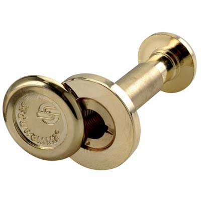 Spioncino Grandangolo Porte Securemme - Finitura Cromo Satinato F.Mm 16 L.Mm 60/110- 3 Pezzi