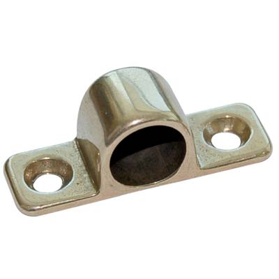 Incontro Piano Cricchetto Vasistas - Ottone Lucido Mm 14X43- 10 Pezzi