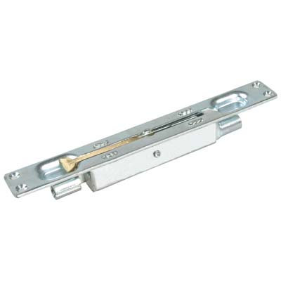 Paletto Incasso Doppia Leva Ottone 422 Ibfm - Zincato M8 Mm 24X196X25- 10 Pezzi