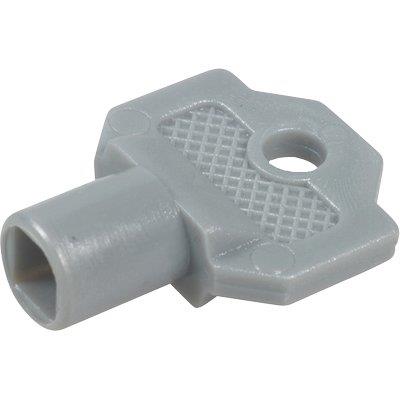 Chiave Quadri Elettrici Impronta Quadra - Plastica Mm 7X7- 25 Pezzi