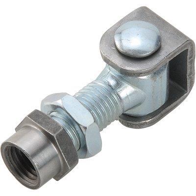 Cardine A Saldare Cavallotto + Boccola 376 Combi - Zincato Regolabile M16- 6 Pezzi