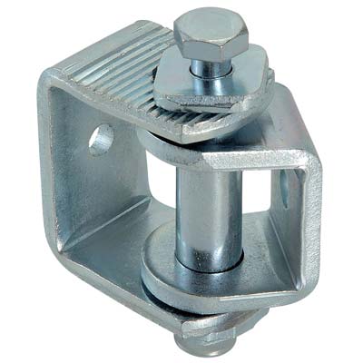 Cardine A Saldare 370 Combi - Zincato Cavallotto Regolabile Mm 31/44- 3 Pezzi