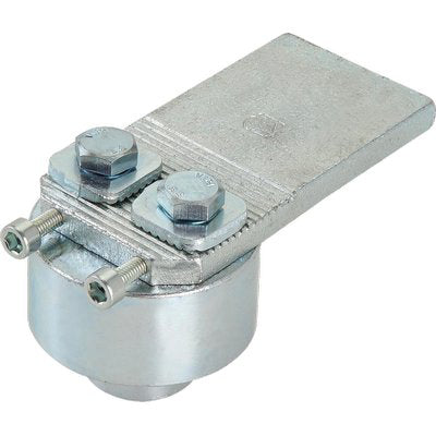 Cardine A Saldare 345 Combi Zincato + Cuscinetto A Rulli Mm 68