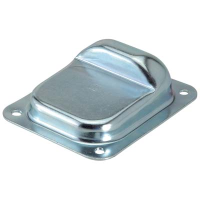 Battente Arresto Cancello A Fissare 380F Combi - Zincato Mm 130X160- 4 Pezzi