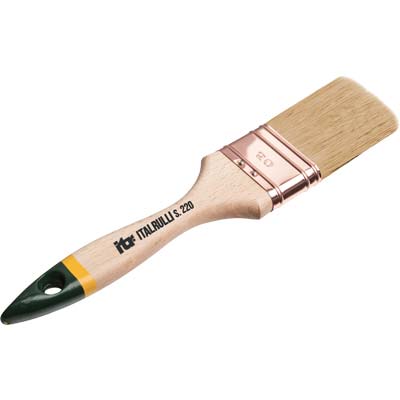 Pennellessa M.Legno 220 Itr - Setola Bionda Mm 40X51- 12 Pezzi