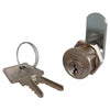 Serratura A Cilindro Leva Dritta 22 Meroni - Ottone Cromato F.Mm 20 L.Mm 20- 5 Pezzi