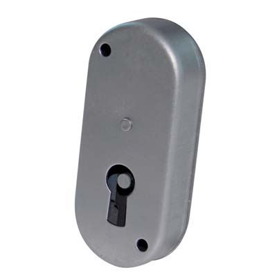 Serratura A Stringa - Acciaio Nichelato Mm 27X60 1 Leva 2 Giri- 5 Pezzi