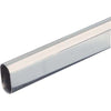 Tubo Armadio Ovale Cromato Acciaio Saldato Mm 30X15 Mt 2,1