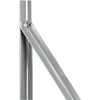 Saetta Recinzione Zincata - Sezione Mm 25X25X3,2 H.Cm 200- 10 Pezzi