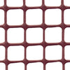 Rete Plastica Balcone Quadra Tenax Hdpe Marrone Mm 10X10 H.Cm 100 Ml 50