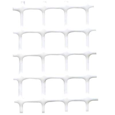 Rete Plastica Balcone Quadra Tenax Hdpe Bianco Mm 10X10 H.Cm 100 Ml 50