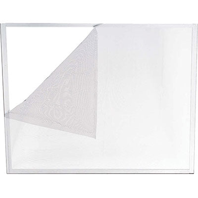 Zanzariera Finestra A Strappo Ecco Irs - Poliestere Bianco Cm 150 H.Cm 300- 2 Pezzi