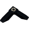 Angolo Profilo Zanzariera Linea C Sangiorgio - Magnetico Plastica Nera- 25 Pezzi