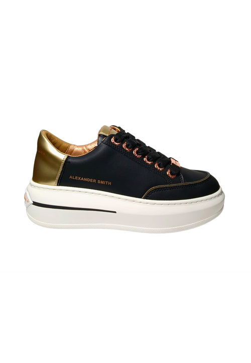 ALEXANDER SMITH Scarpe Donna Alexander Smith Lancaster Woman- Black Gold da donna