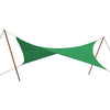 Vela Ombreggiante Triangolare Stars Pe Verde Gr/Mq 180 Mt 5,0X5,0X5,0 + Polieco