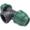 Tee A Compressione Filetto Femmina Pn10 - Mm 32X1F- 5 Pezzi