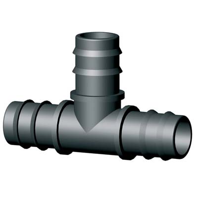 Tee Portagomma Pn Irritec - Mm 16X16X16- 100 Pezzi