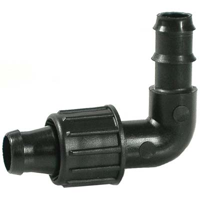 Gomito Passaggio X Manichetta Pn Tubo Irritec - Mm 16X16- 100 Pezzi