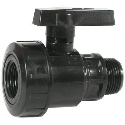 Valvola Sfera Pn Monoghiera Maschio Femm Irritec - 3/4Mf- 5 Pezzi
