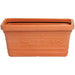 Fioriera Festonata Prestige Resina Terracotta Cm 60X33 H.Cm 29