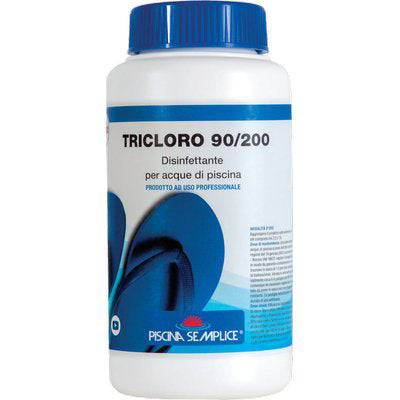 Tricloro X Piscina Pastiglie Kg 1=5Xgr 200- 3 Pezzi Piscina Semplice