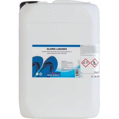 Cloro Liquido X Piscina Stabilizzato Kg 25 Piscina Semplice