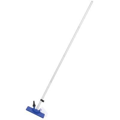 Kit Pulizia Piscina Pool 58195 Bestway Scopa+Retino+Manico+Termometro+Test+Toppe