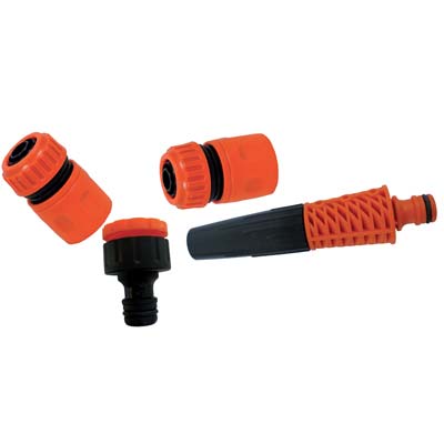 Lancia Kit 4 Stars - Innesto Rapido +Raccordi +Presa A Rubinetto Self- 5 Pezzi