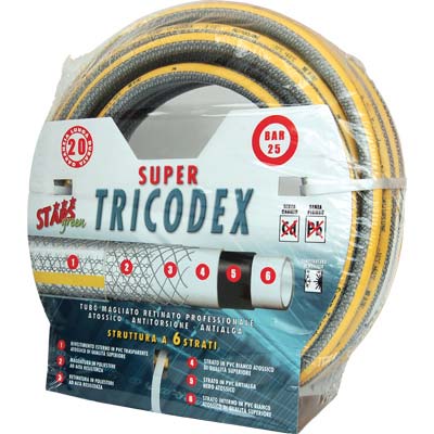 Tubo Irrigazione Magliato Super Tricodex Stars Mm 19 3/4 Mt 15