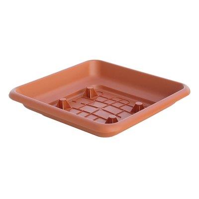 Sottovaso Quadro Laurus Ics - Pp Terracotta X Vaso Cm 30X30- 6 Pezzi