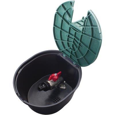 Pozzetto Irrigazione + Valvola Sfera Ad Interrare Mm 220X200 H.Mm 125 3/4