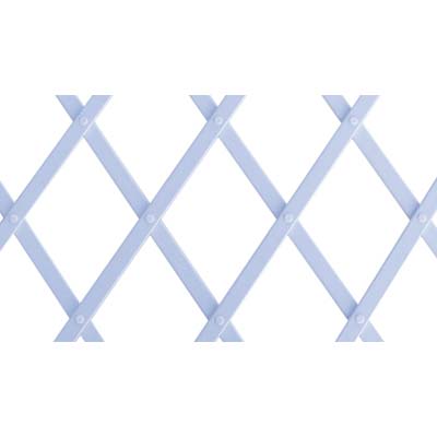 Traliccio Pvc - Bianco Cm 100X100- 5 Pezzi