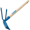 Zappetta Quadro Bidente New Agef - Acciaio Vern/Faggio Cm 29- 12 Pezzi