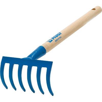 Rastrellino New Agef - Acciaio Vern/Faggio Denti 6 Cm 31- 12 Pezzi