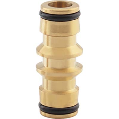 Innesto Rapido A 2 Vie Ottone Effe - 10 Pezzi