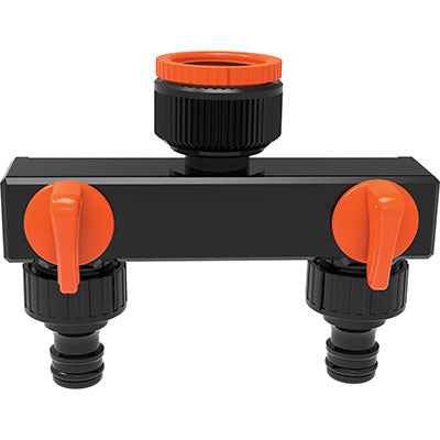 Presa A Rubinetto + 2 Innesti Rapidi Stars - 3/4-1F Self- 2 Pezzi