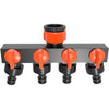 Presa A Rubinetto + 4 Innesti Rapidi Stars - 3/4-1F Self- 2 Pezzi