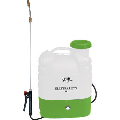 Pompa A Spalla Batteria Litio Elettra 16 Stars Lt 16 1Xlitio Volt 12 Ah 8